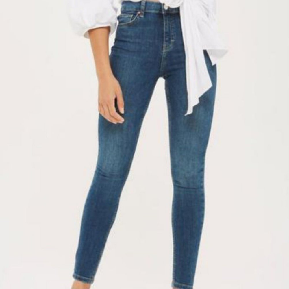 Topshop Jamie Skinny Jeans, Size 26